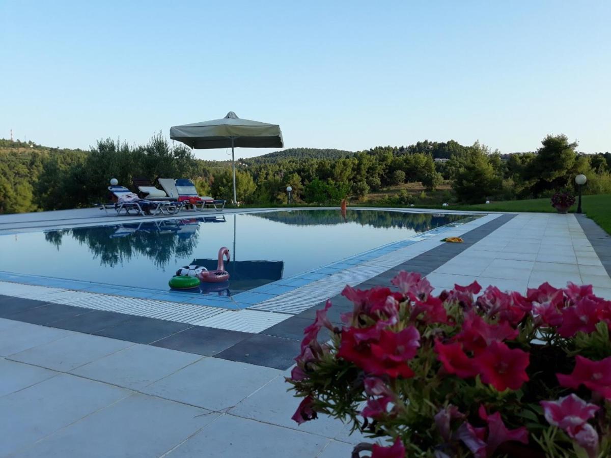Villa Sourouko Paliouri Bagian luar foto