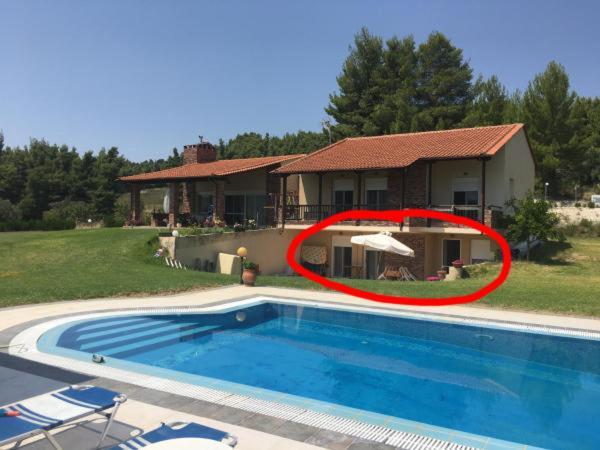 Villa Sourouko Paliouri Bagian luar foto