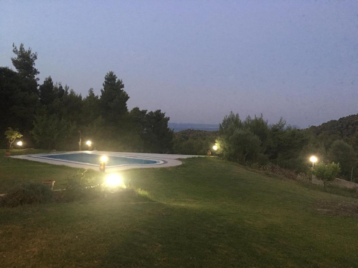 Villa Sourouko Paliouri Bagian luar foto