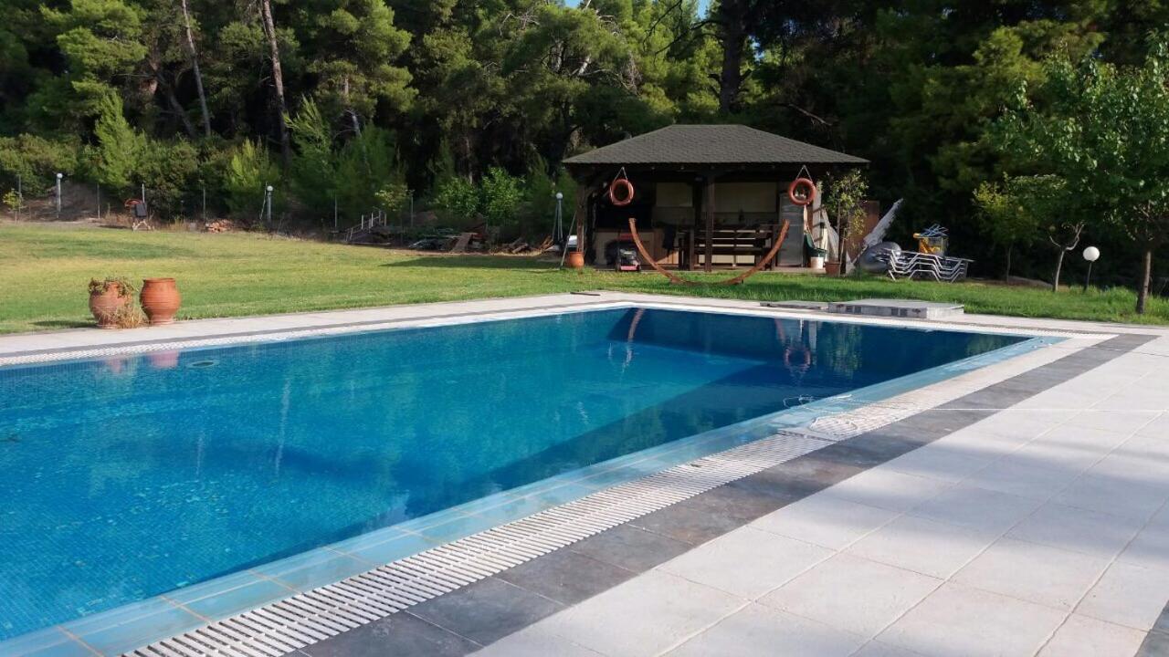 Villa Sourouko Paliouri Bagian luar foto