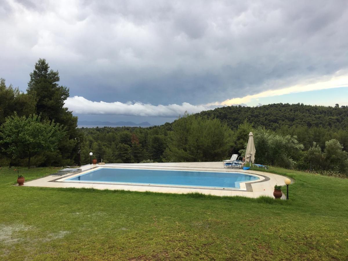 Villa Sourouko Paliouri Bagian luar foto